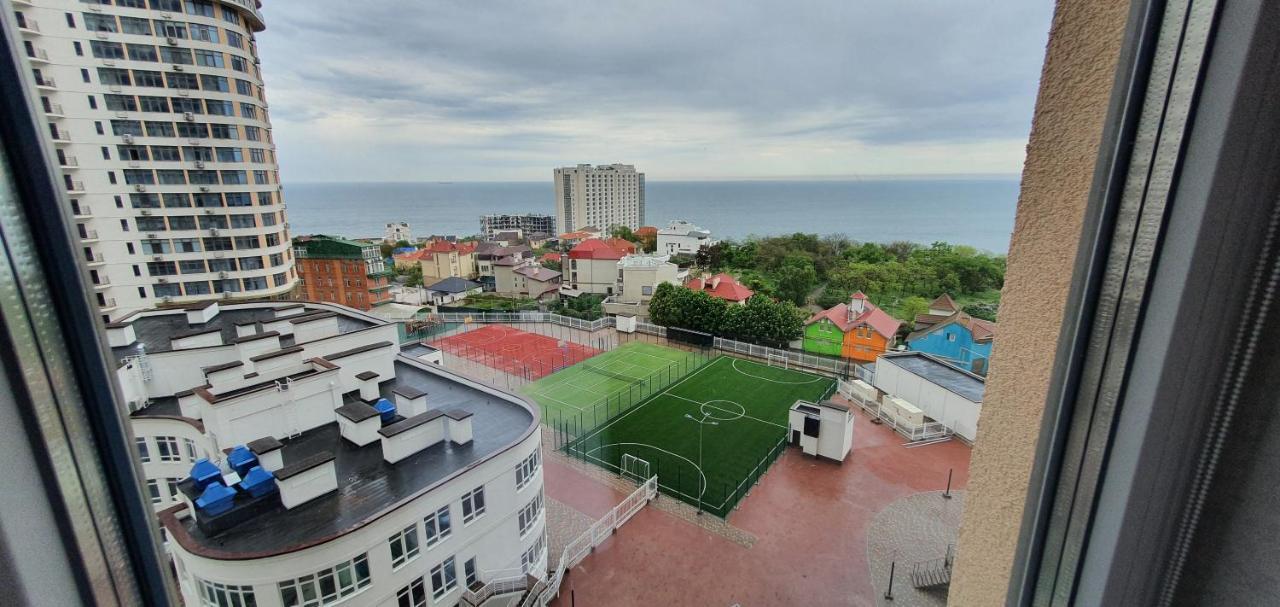 Apartments with the sea view Odesa Exterior foto