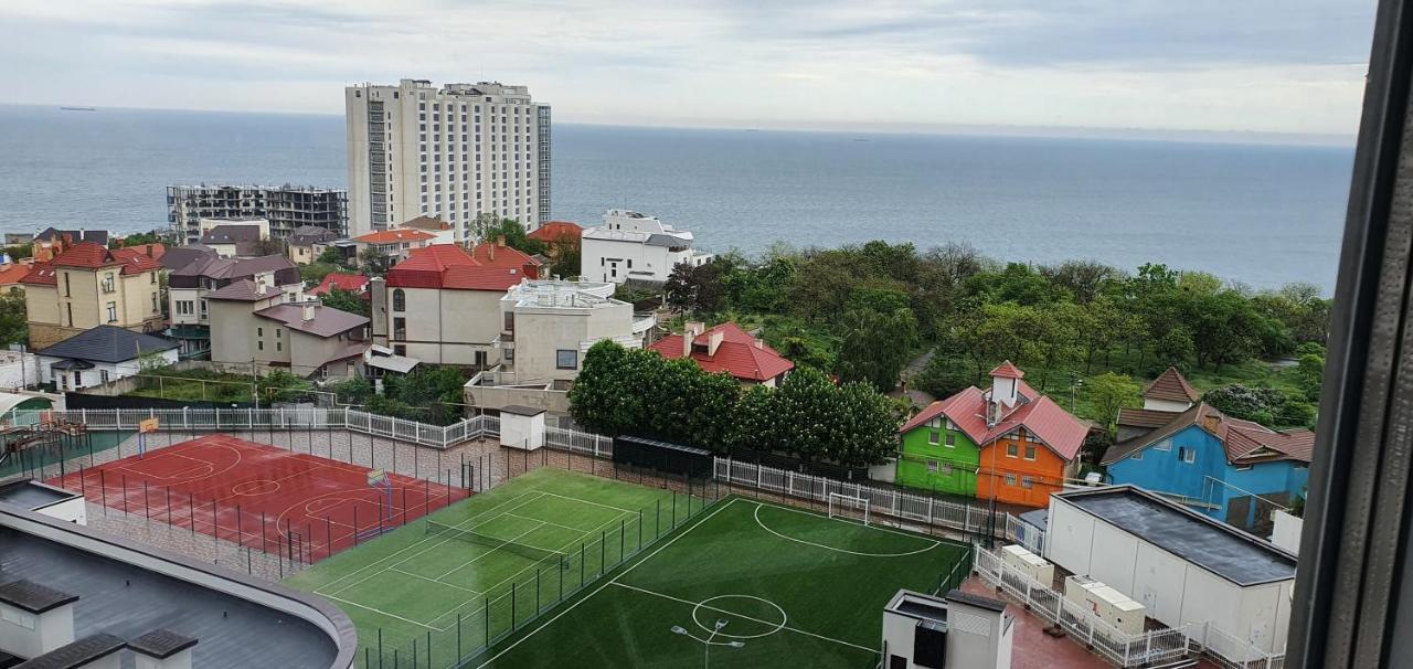 Apartments with the sea view Odesa Exterior foto